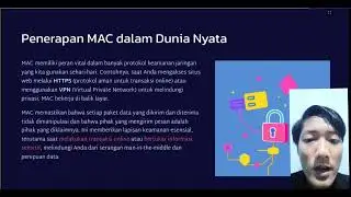 penggunaan fungsi Hash dan MAC serta penerapannya dan penggunaan digital signature serta penerapan