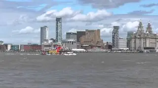 Mersey Ferry and Liverpool Skyline
