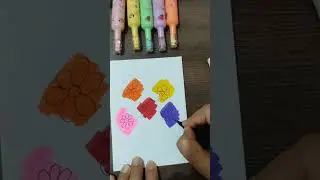 Easy brush pen drawing /flowers #343 #artboom #easypaintingstepbystep