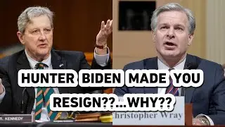 Senator Kennedy GRILLS EX-FBI DIR. CHRISTOPHER WRAY In an INTENSED Senate Hearing.