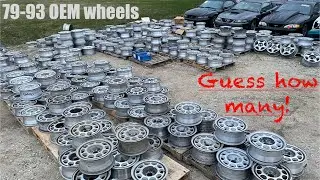 1979&ndash;1993 Fox body wheels. Four lug turbines 10 holes & 16 inch pony wheels.