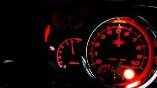 Compte tours + shift light r&eacute;glable Prosport 7couleurs