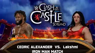 WWE LIVE MATCH - CEDRIC ALEXANDER VS LAKSHMI | WWE 2K25 MATCH