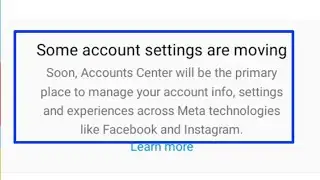 Fix Some account settings are moving Instagram Problem | some account settings moving kaise hataye