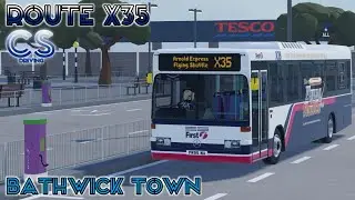 First Bus Optare Prisma - Bathwick Town route X35