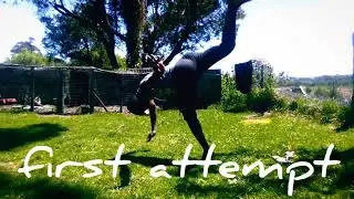 My aerial frontswing raiz progression (so easy)