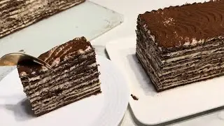 Gâteau multicouche miel–chocolat le plus gourmand Торт шоколадный медовик #recette #медовикрецепт 