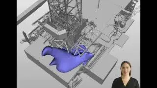 Gas dispersion from an oil and gas rig