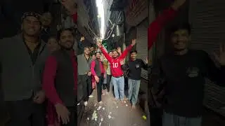 Delhi ke ladli ji mandie me Vrindavan jaisi holi #shorts
