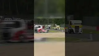 Zolder truck racing action at its best 💥🚛 #goodyearfiaetrc