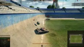 World of Tanks, танки и мяч, танковый футбол.