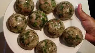Pieds de cochon en gelée d'armagnac.