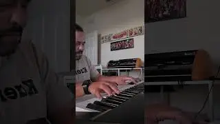 Free style playing on my keyboard 80s style synth music! 