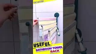 Bathroom Towel Rack - Where do you put wet towels in a small bathroom?