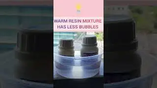 Resin Art Tip - Warm Water Bath!