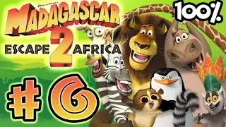 Madagascar Escape 2 Africa Walkthrough Part 6 (X360, PS3, PS2, Wii) 100% Level 6 - Penguin Caper -