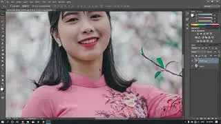 cinematic color Photo Editing || Full Hindi Tutorial|| background color || Smile pixels