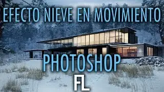 Efecto de Nieve en Movimiento // Photoshop // Render