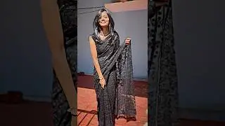 Girls in black saree😍🔥| #kannada #karnataka #saree #cutegirl #status #crushgirl #blacksaree