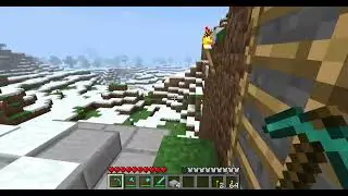 More Ground Above The Ground//Trap Door Mishap (Minecraft Beta 1.7.3)