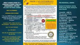 LERAN CATIA OR 3DEXPERIENCE SOFTWARE IN BEST QUALITY & LOW PRICE BY MASS JOINING