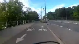 Bicycle ride from Zemst to Brussels