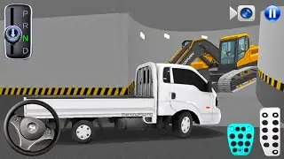 New Kia Pickup Stuck in Parking Garage - 3D Driving Class 2026 - 3D Driving Class - Car Game