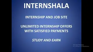 INTERNSHALA MALAYALAM VIDEO/ UNLIMITED INTERNSHIP AND PART TIME JOB OPPURTUNITIES /WORK FROM HOME