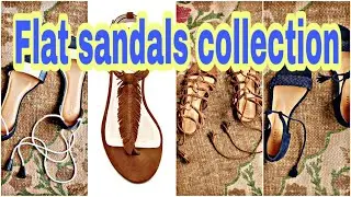 Beautiful Ladies Flat Sandals Collection 2019-20/Latest Flat Sandals Photos/#flatsandals/Rutu Shah