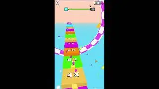 Cube surf game