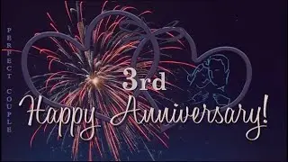 3rd Wedding Anniversary Wishes