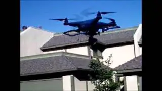 retracts first flight DJI P2V+ retractable landing gear automated