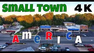Small Town America Aerial Videography 4K