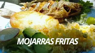C&oacute;mo preparar  Mojaras fritas y migadas.