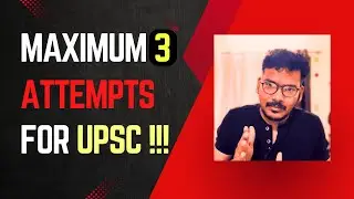 Why UPSC attempts should be reduced to three || Dr. Abhinav Arya|| VNIT Professor