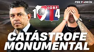 CAT&Aacute;STROFE MONUMENTAL | RIVER 1 - TIGRE 4 | REACCI&Oacute;N A LA DERROTA DE RIVER POR FER PADRON