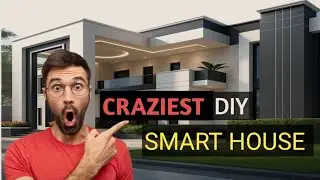 DIY smart house project with automatic light and fan control system 