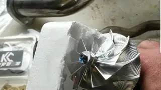 6.0 powerstroke KC turbo rebuild kit and 11 blade billet compressor wheel and turbine balanced set.