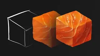 Chi tiết cách tập luyện vẽ chất liệu ở dạng khối hộp