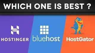 Hostinger vs. Bluehost vs. Hostgator | Quality, Traffic & Speed