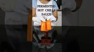 How to make Fermented Hot Chilli Sauce #chilisauce