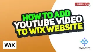 How to Add YouTube Video to Wix Website 2024