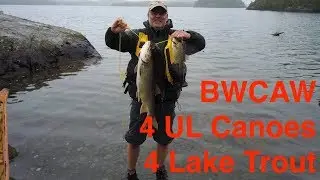 🛶BWCAW 2018: 4 Canoes, 4 Lake Trout, 8 days