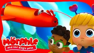 Red Rocketship to the Moon | Morphle and The Magic Pets | Rescue Adventures