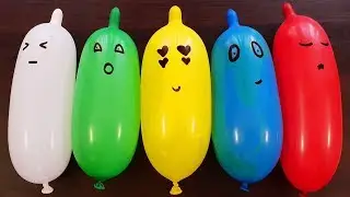 Making Slime With Funny Balloons - Satisfying Slime video