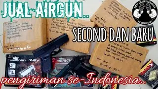 jual airgun second dan baru,pengiriman seluruh Indonesia..wa.081901760311