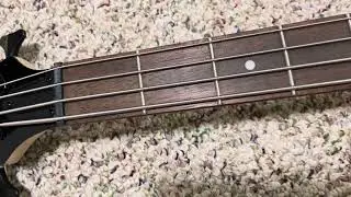 Ibanez Bass Guitar Fret Buzz!