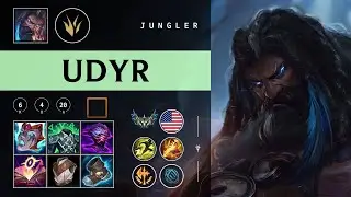 Udyr Jungle vs Elise - NA Challenger Patch 26.02