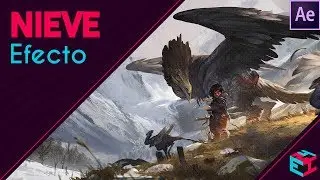 Efecto de Nieve  - After Effects - Tutorial