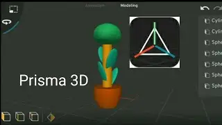 prisma 3d tree 3d modeling #3d